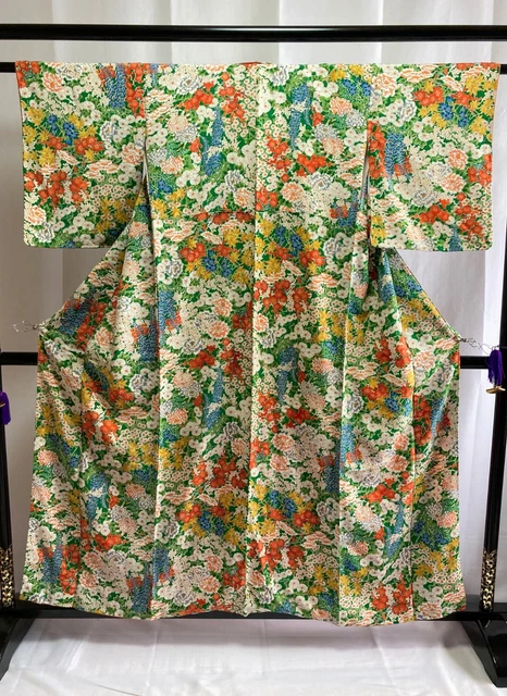 Vintage Japanese kimono - Beautiful Silk Kimono robe