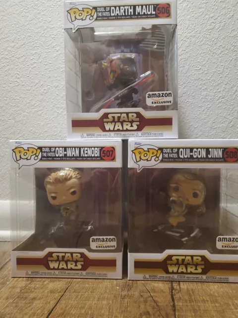 Star Wars - Duel of the Fates: Qui-Gon Jin US Exclusive Pop