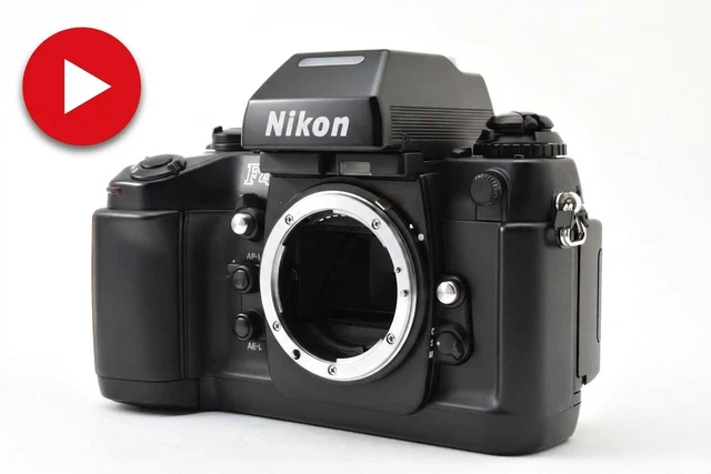 NIKON F4 BODY MF-23 SLR 35mm Film Camera Black [NEAR MINT w/case