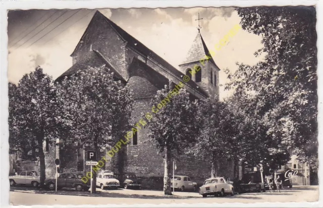 CPSM 58200 COSNE SUR LOIRE Eglise Saint Aignan Abside autos Edit CAP 1962