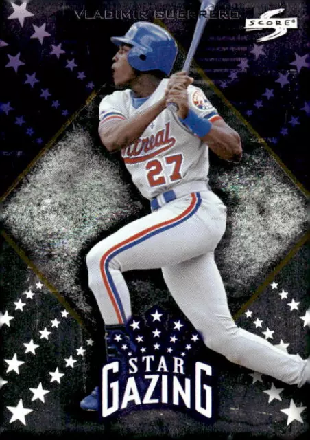 1998 Score Rookie & Traded #10 Vladimir Guerrero Star Gazing Montreal Expos