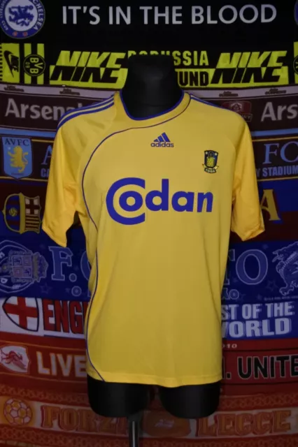 5/5 Brøndby IF adults L 2006 MINT home football shirt jersey trikot Brondby