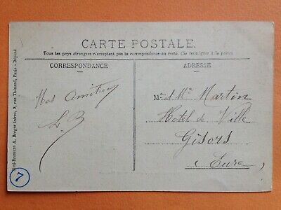 Old postcard 1900 pierrefitte sur seine avenue de la station animated 2