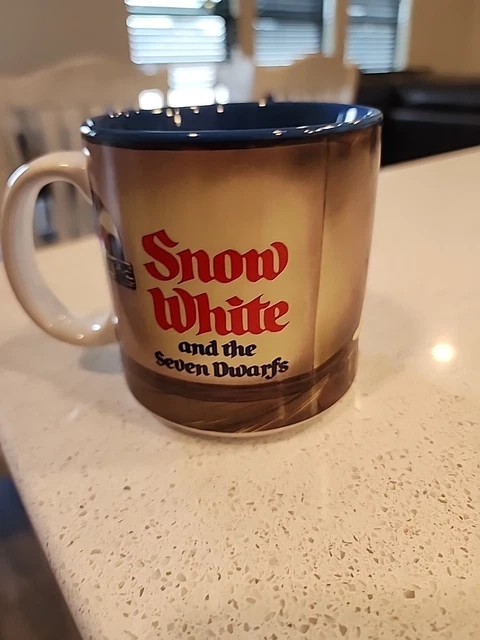 TAZZA DA CAFFÈ Vintage Biancaneve E I Sette Nani Walt Disney Made In - Foto 5