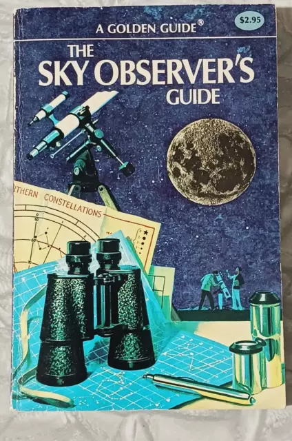 Vintage Golden Guide Book The Sky Observer's Gude Book