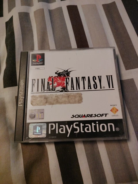 FINAL FANTASY VI Pal avec demo ffx - Retrogameshop