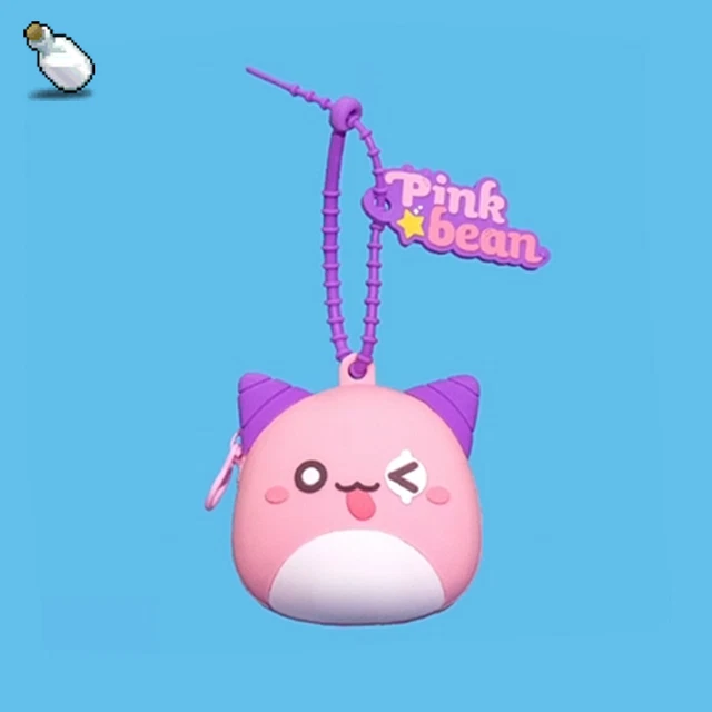Cuscino Peluche MapleStory Caf&eacute; Jeju &ndash; Raro Esclusivo Con Slime E Stone Spirits