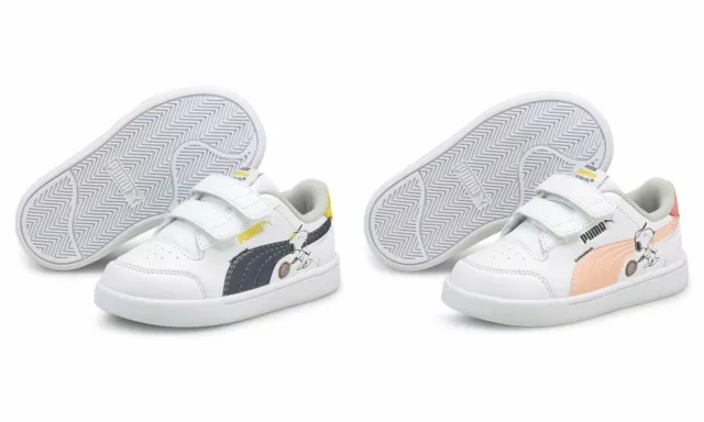 Puma Unisex Bambini Peanuts Shuffle V Inf Scarpe da Ginnastica Tempo Libero