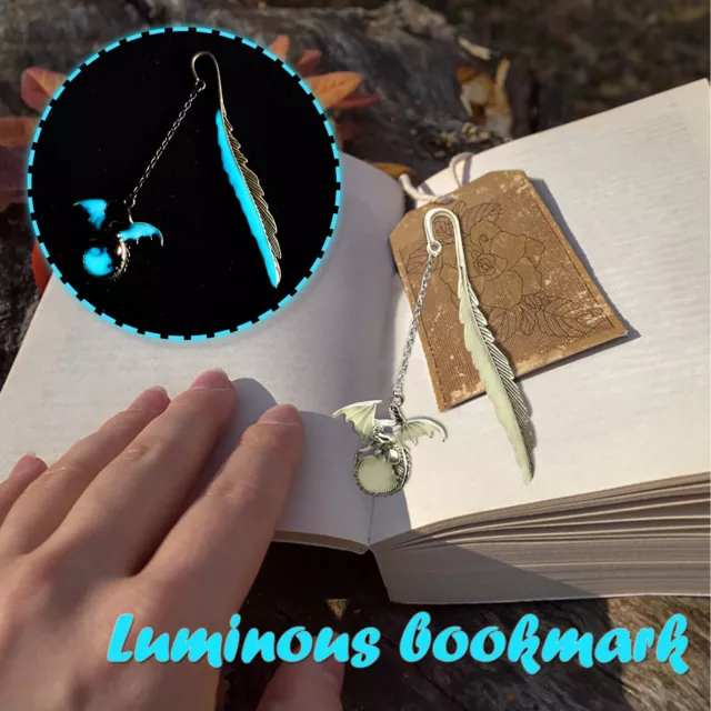 Luminous Bookmarks Stereo Cartoon Animal Bookmark Wacky Bookmark Student Gift