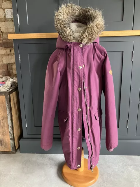 Girls Joules Winter Coat Age 11-12 Years