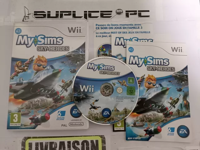My Sims Sky Heroes (Avec Notice) - Wii - Fr - Suplice Toul