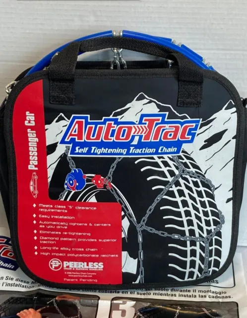 Peerless 0152005 Auto Trac Self Tightening Traction Chain Car Snow Tire Chains 2
