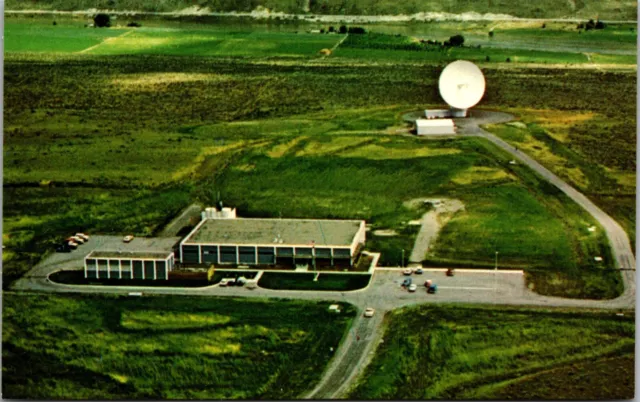 Brewster Flat Washington WA Earth Station Satellite Communications Postcard