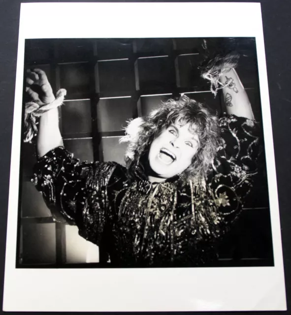 Ozzy Osbourne Black Sabbath Photo Original Promo Circa Early 80s