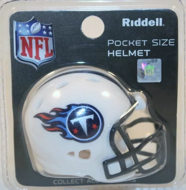 Tennessee Titans Nfl Riddell Revolution Mini Pocket Pro Helmet Rare