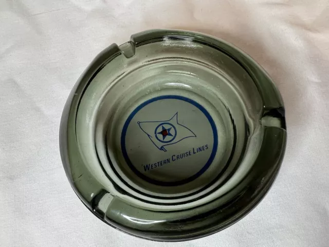 Vintage Western Cruise Lines Ashtray