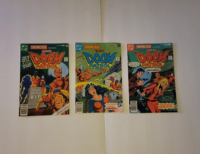 DC Comics Showcase The New Doom Patrol Issues 94, 95 & 96 VG/VF/FN