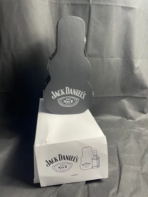 Jack Daniels Limited Edition Guitar Case Gift Box EMPTY BOX mancave pub bar