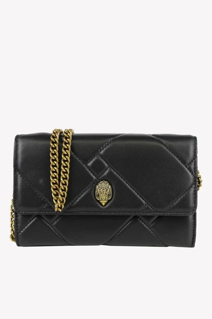 Kurt Geiger Sac en Bandoulière Femmes Noir Sac à Bandoulière Cuir