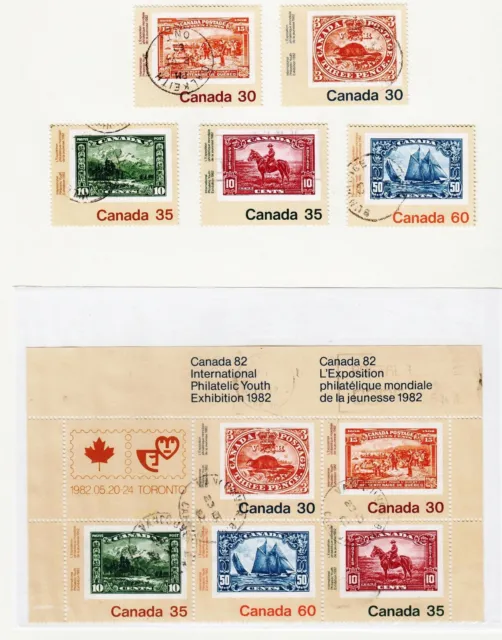 Canada°/** approx. 1980-85 on 16 album sheets!! many extras + Zsdr.  - Rare -