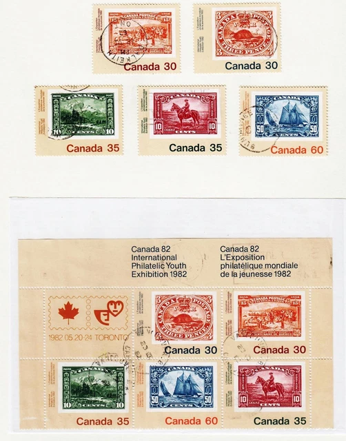 Canada°/** approx. 1980-85 on 16 album sheets!! many extras + Zsdr.  - Rare -