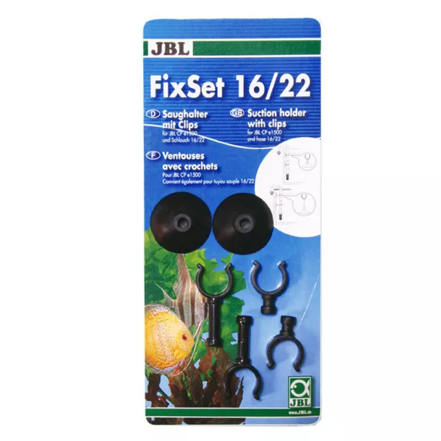 JBL Fix Set 16/22 - Ventose Con Clips Per Set Di Aspirazione 16/22