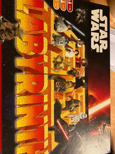 Das verrückte Labyrinth Star Wars Teil 4-6 Edition 2015 Ravensburger Brettspiel