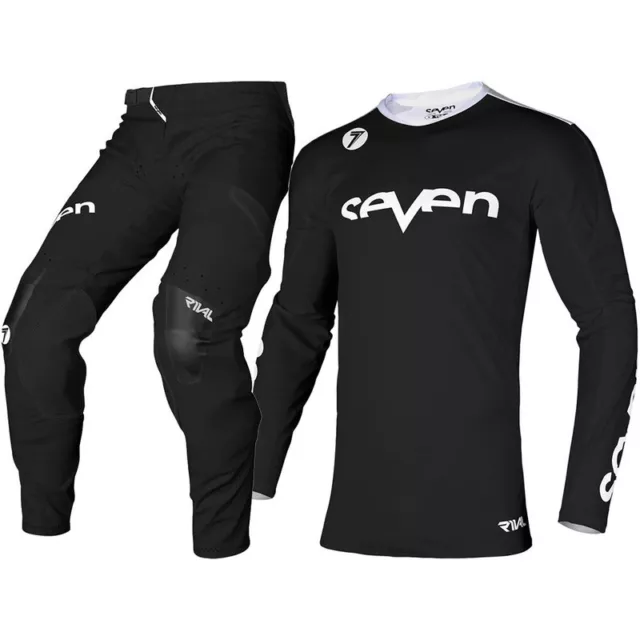 NEW Seven Rival Black Kids Motocross Dirt Bike Gear Set