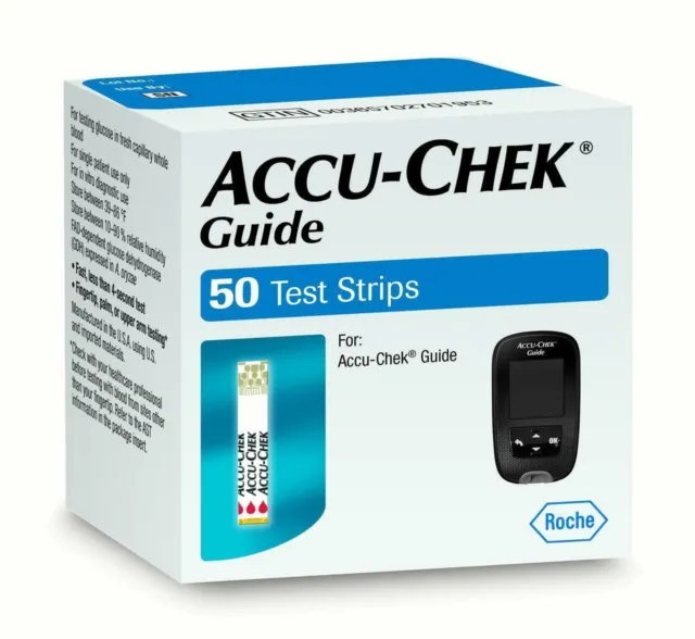 Accu Chek Guide 50 Strisce Reattive Per La Misurazione Glicemica