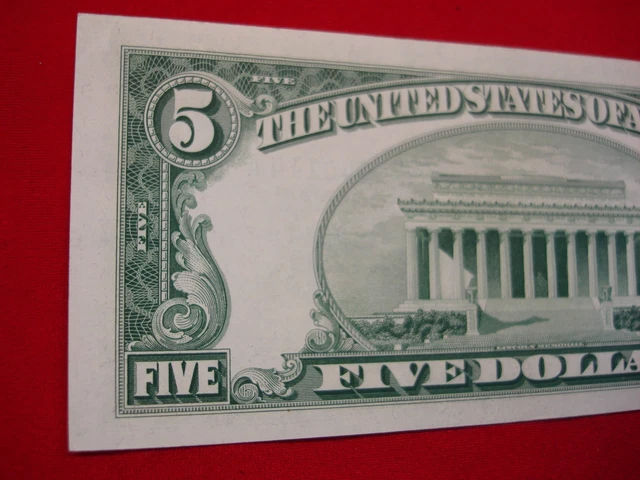 Series 1953 $5 Silver Certificate -*Star Note* - Crisp And Nice 9