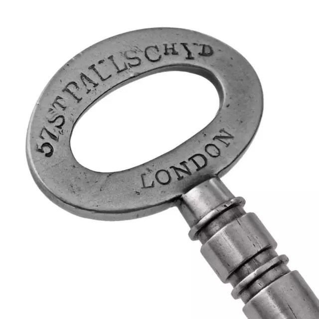 Antique Key - CHUBB New Patent 3⅛" 57 St Paul's ChYd LONDON 1827-1877 - ref.k527 3