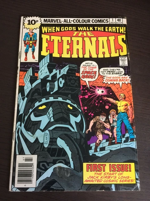 ETERNALS #1 (VOL.1) MARVEL COMICS FIRST APPEARANCE OF THE ETERNALS IKARIS 1976 a