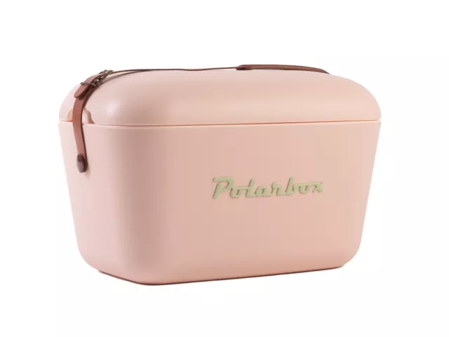 New CLASSIC PINK Retro Polarbox 2000 20L Cool Box Camping Beach Picnic Coolbox