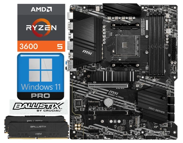 B550 Amd 3600 Motherboard Bundle B550 Amd Ryzen 3600 And