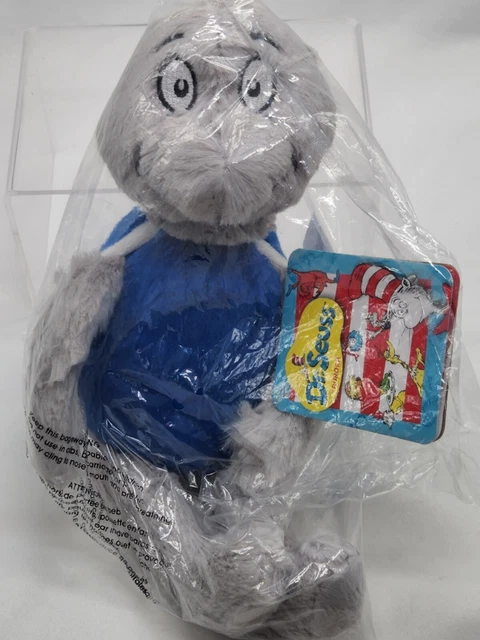 NEW AURORA DR Seuss Yertle the Turtle 12” Gray Blue Plush Stuffed Toy £ ...