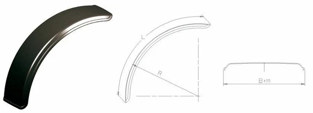 2 Sahl Kotflügel für Eicher 16 Zoll Reifen Länge x Breite 63x16,5cm Traktor 2 Sahl Kotflügel für Eicher 16 Zoll Reifen Länge x Breite 63x16,5cm Traktor