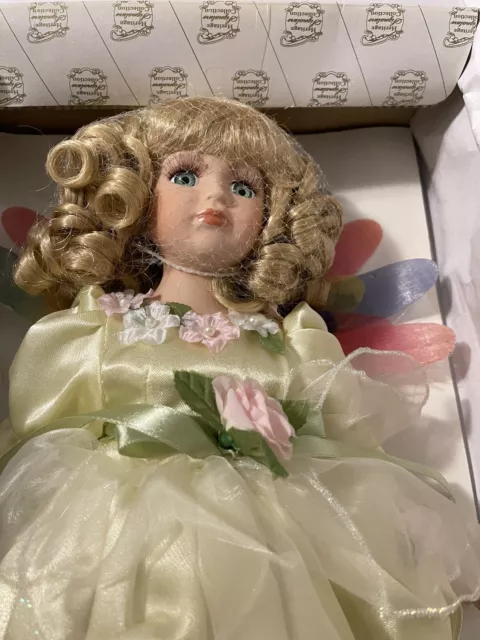 Heritage Signature Collection Porcelain Doll Springtime FAY Fiber optic 3