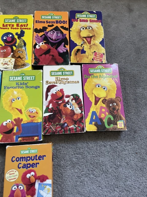SESAME STREET VHS lot £23.70 - PicClick UK
