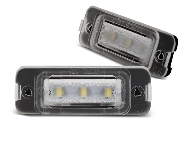 PRME08 Coppia Plafoniere Luci Targa a Led Mercedes classe M W164 Classe R W251 T