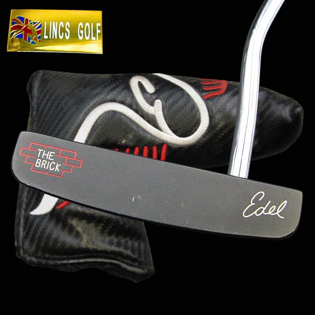 Edel The Brick Putter 87cm Steel Shaft Edel Grip Edel Head Cover Edel The Brick Putter 87cm Steel Shaft Edel Grip Edel Head Cover