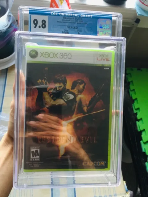 Gamecube Resident Evil 4 Sealed GRADED 85+ NM+ ( Uncirculated )