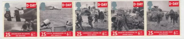 Great Britain 1994 50th Anniv of D-Day MNH** Full Set A19P22F5