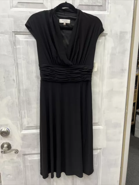 NWT KASPER Black Jersey Dress 6 ( Small ) NWT