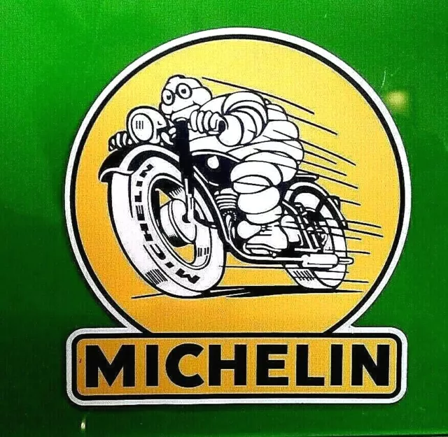 MICHELIN MAN Vinyl Sticker Decal TYRES Car MOTORCYCLE HOT RAT ROD V8 GRAND PRIX