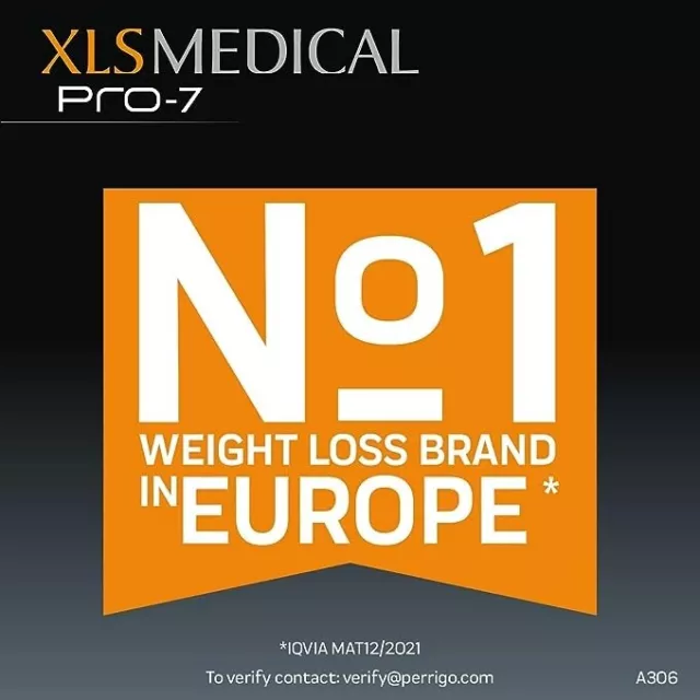 XLS Medical Pro-7 5x mehr Gewichtsverlust als Diät | Vegetarische 60/180 Kapseln 2