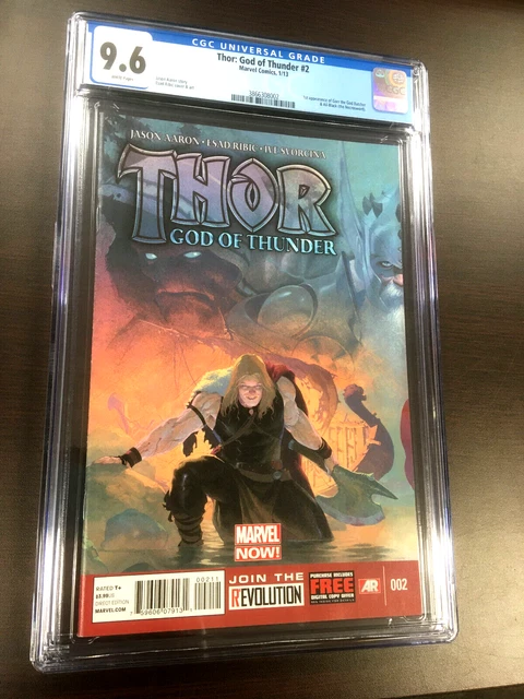 THOR: GOD OF THUNDER #2 CGC 9.6 1st App. GORR the GOD BUTCHER (2013)!! THOR: GOD OF THUNDER #2 CGC 9.6 1st App. GORR the GOD BUTCHER (2013)!!