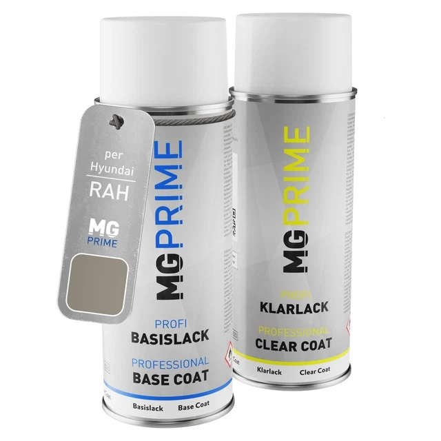 Vernice per auto Kit bomboletta spray per Hyundai RAH Sleek Silver Metallic