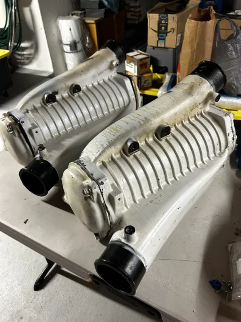 2 - Cummins Marine QSC 500 8.3L After Coolers with Cores / Used OEM Part 