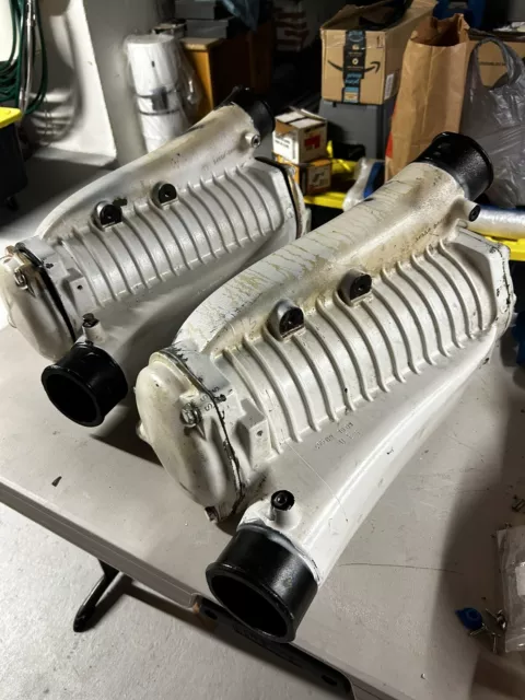 2 - Cummins Marine QSC 500 8.3L After Coolers with Cores / Used OEM Part 2 - Cummins Marine QSC 500 8.3L After Coolers with Cores / Used OEM Part