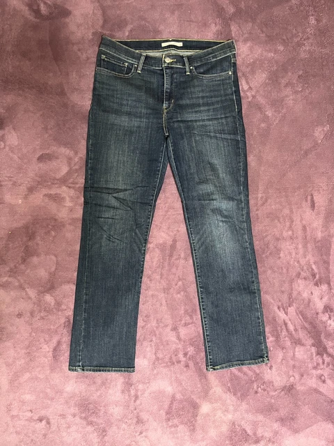 Jean Levi's 501 Homme Vintage - Taille W32/L31, Boutonnière, Effet Vieilli Délavé